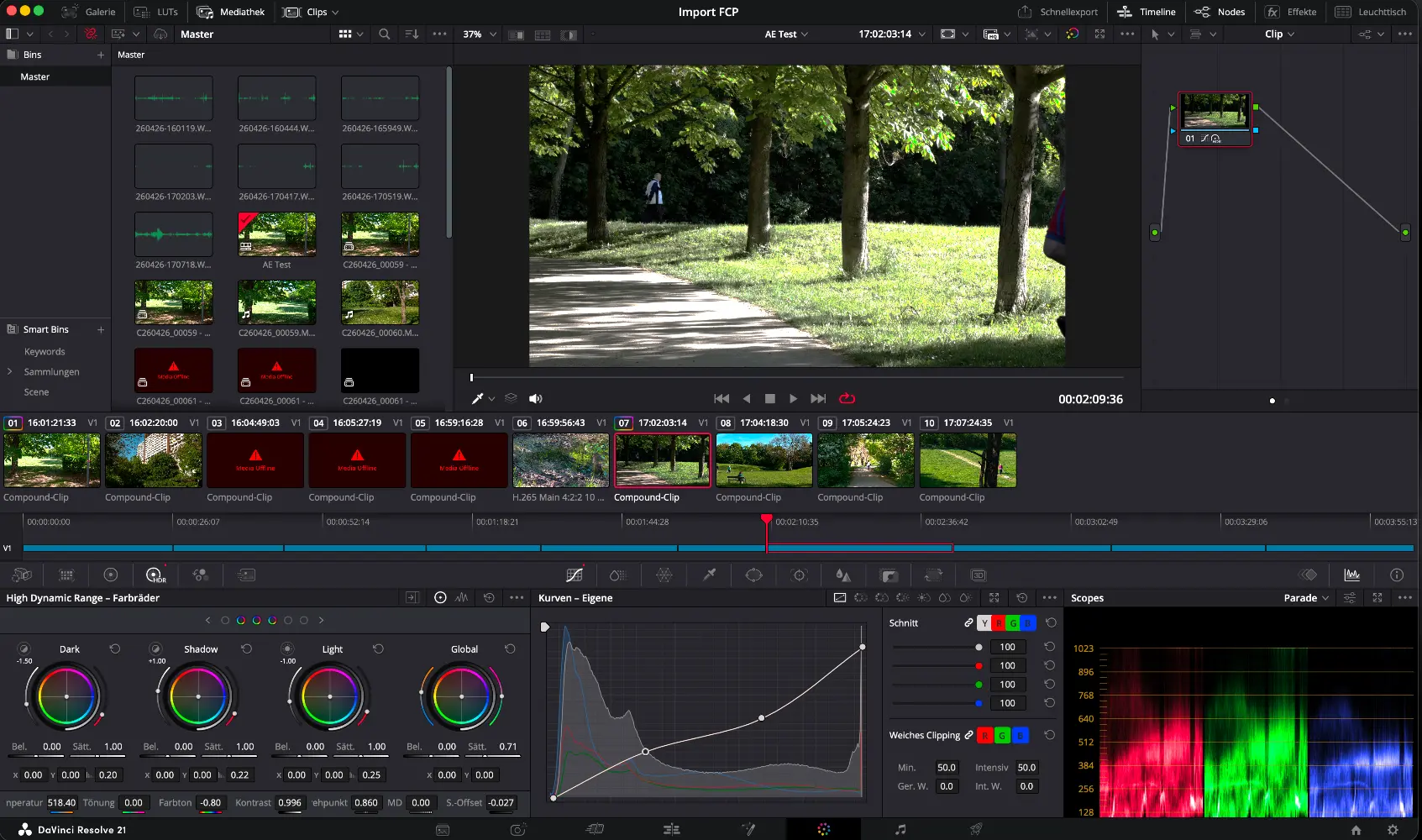 ScreenFloat Shot von DaVinci Resolve am 2026-08-16 um 01-32-57